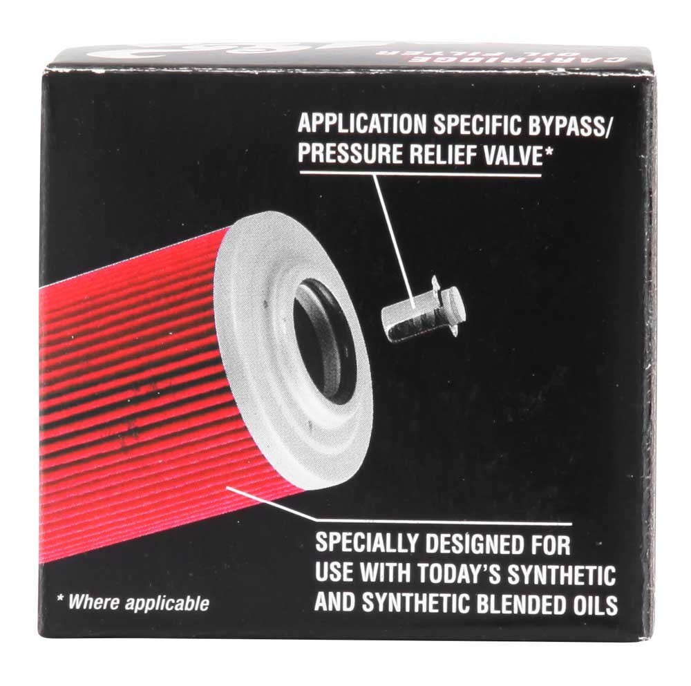 K&N Engineering OIL FILTER; POWERSPORTS CARTRIDGE KNEKN-207