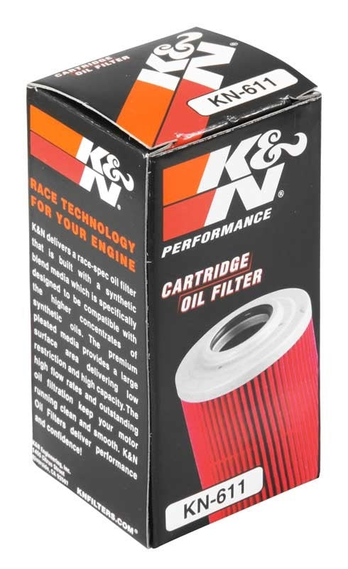 K&N Engineering K&N Oil Filter Powersports Cartridge Oil Filter KN-611