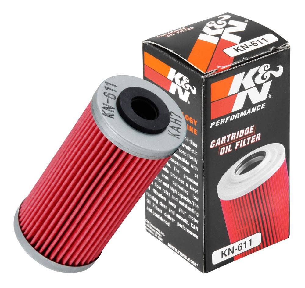 K&N Engineering K&N Oil Filter Powersports Cartridge Oil Filter KN-611