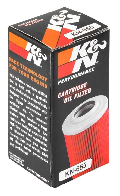 K&N Engineering K&N 1.625in OD x 2.719in H Oil Filter KN-655