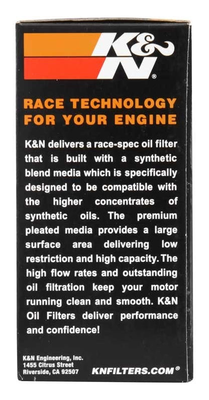 K&N Engineering K&N 1.625in OD x 2.719in H Oil Filter KN-655