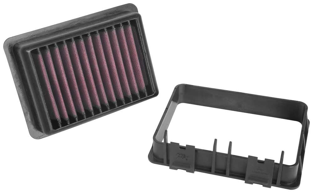 K&N Engineering K&N 17-19 KTM 125 Duke 125 / KTM 250 Duke 249 / KTM 390 Duke 373 Replacement Drop In Air Filter KT-1217