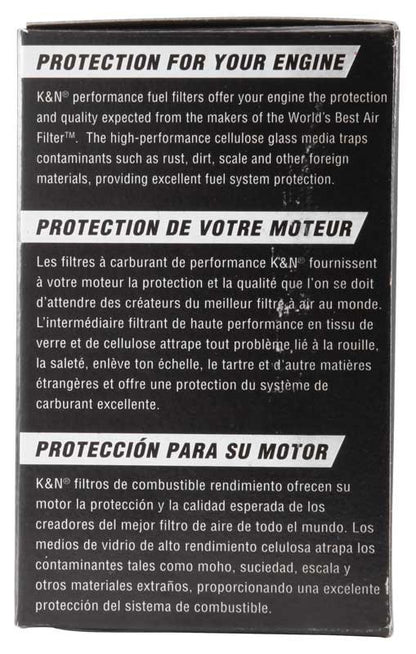 K&N Engineering K&N Cellulose Media Fuel Filter 1.688in OD x 3.813in L PF-1300