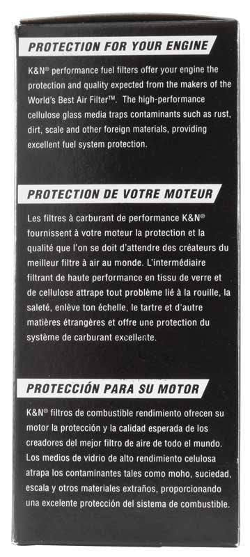 K&N Engineering K&N Cellulose Media Fuel Filter 3in OD x 5.625in L PF-2200