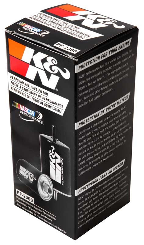 K&N Engineering K&N Cellulose Media Fuel Filter 3in OD x 6.938in L PF-2300