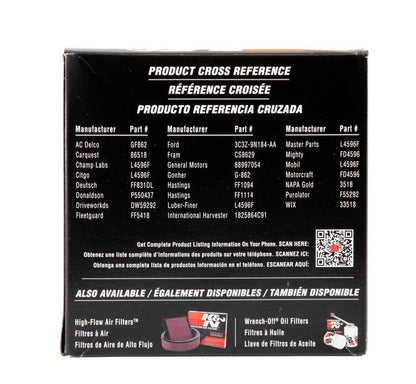 K&N Engineering K&N Ford Diesel Truck Fuel Filter PF-4000