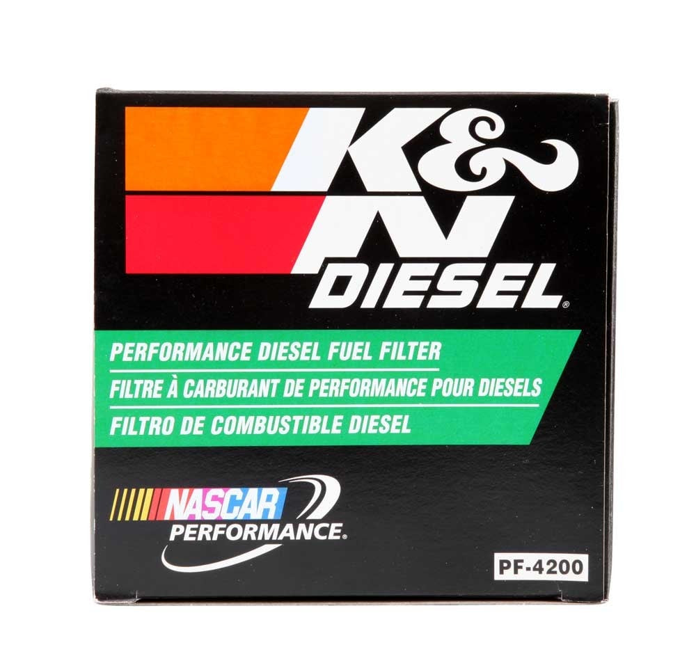 K&N Engineering K&N 03-09 Dodge Ram 5.9L L6 Diesel 3.375in OD x 3.969in L Fuel FIlter PF-4200
