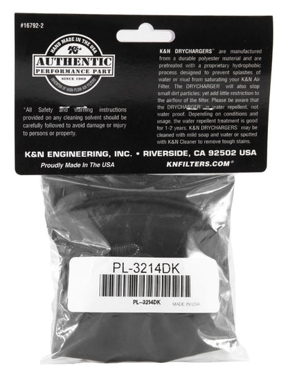 K&N Engineering K&N 14-15 Polaris Sportsman Ace Replacement Air Filter Dry Charger Wrap PL-3214DK