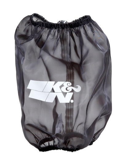 K&N Engineering K&N Air Filter Wrap Drycharger - Round Straight - Black for Polaris Ranger PL-8007DK