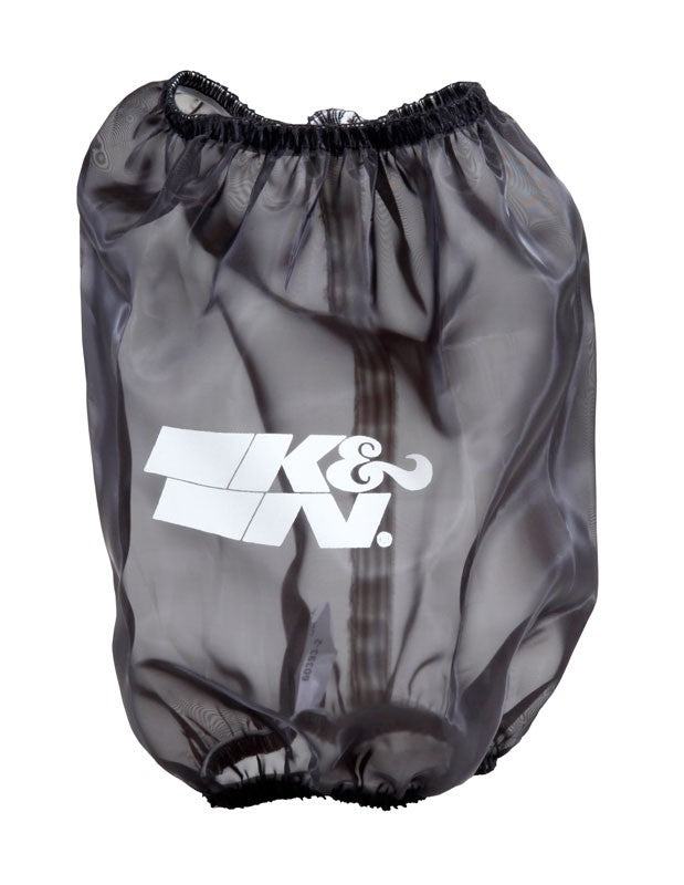 K&N Engineering K&N Air Filter Wrap Drycharger - Round Straight - Black for Polaris Ranger PL-8007DK