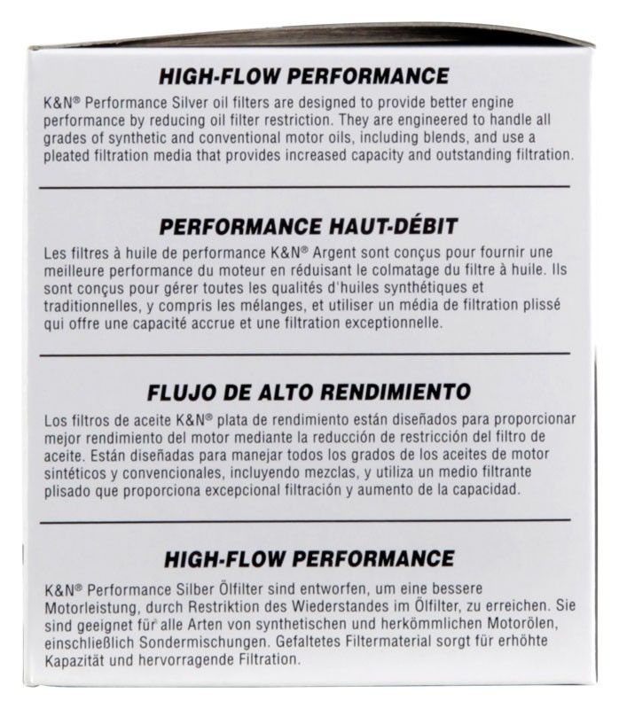 K&N Engineering K&N Oil Filter for Saab / Plymouth / Dodge / Suzuki / Chrysler / Toyota / Lexus 3in OD x 3.75in H PS-1002