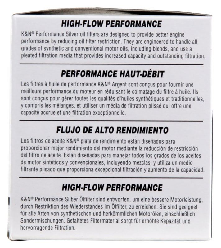 K&N Engineering K&N Oil Filter for Toyota / Chevrolet / Geo / Nissan / Suzuki / Pontiac / Scion / Lexus PS-1003