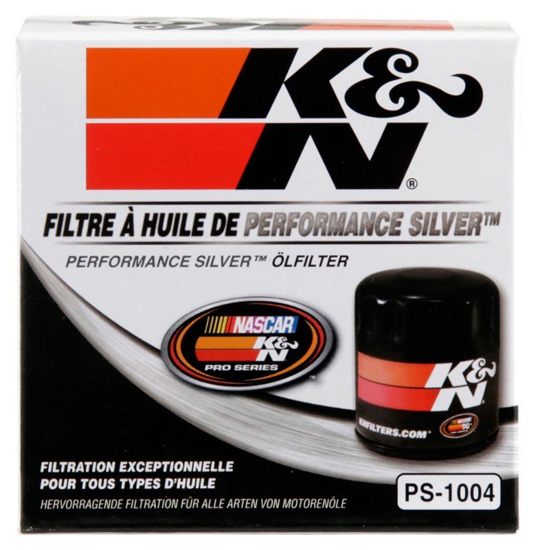 K&N Engineering K&N Oil Filter for Mazda / Honda / Isuzu / Chevy / Hyundai / Chevy / Ford / Mitsubishi / Subaru PS-1004