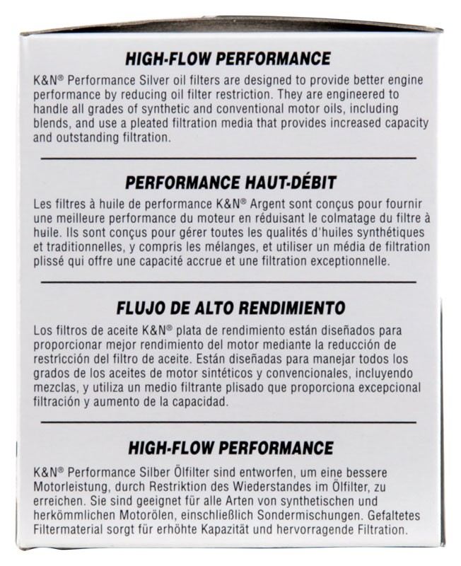 K&N Engineering K&N Oil Filter for Mazda / Ford / Nissan / Dodge / Mitsubishi / Infiniti / Honda / Acura PS-1010