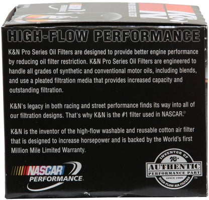 K&N Engineering K&N Oil Filter 3.688in OD x 3.406in H for Chevy/Pontiac/Oldsmobile/GMC PS-1011