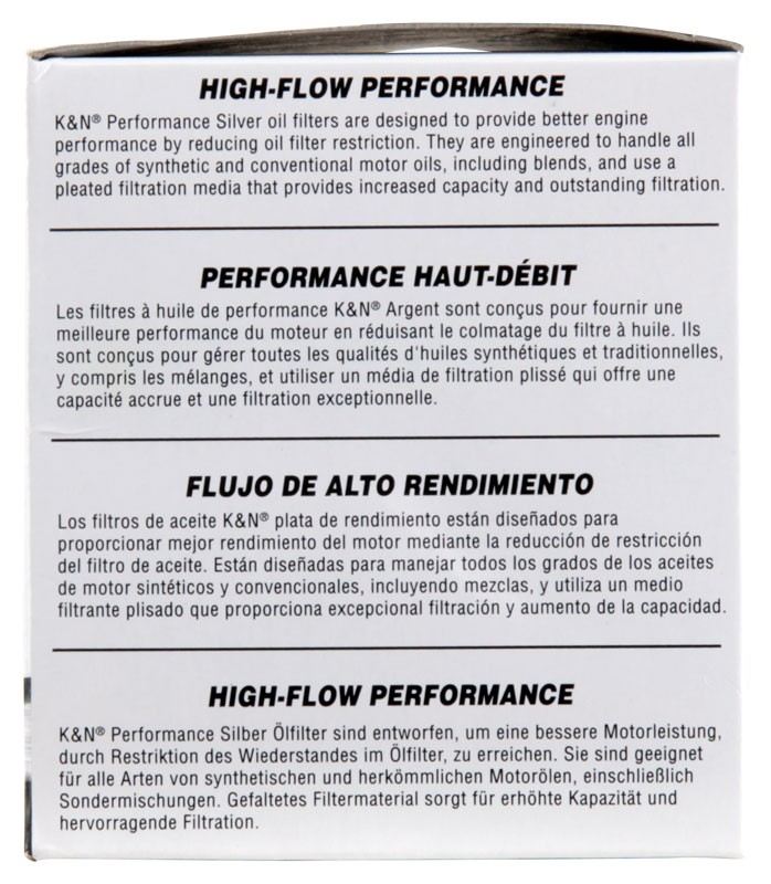 K&N Engineering K&N Oil Filter for Chevy / Dodge / Buick / Cadillac / GMC / Jeep / Hummer / Pontiac / Saab / Suzuki PS-1017
