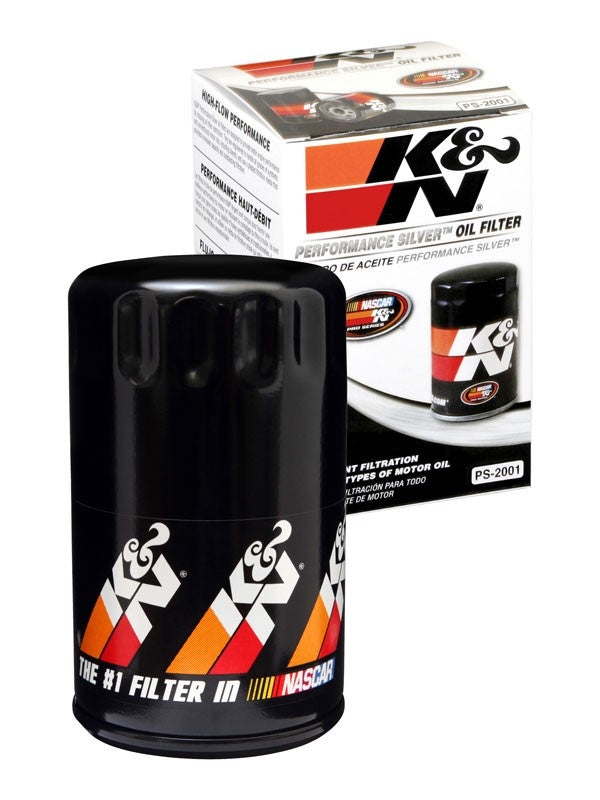 K&N Engineering K&N Oil Filter 3in OD x 5.094in H for Buick/Chevrolet/Pontiac/GMC/Oldsmobile/GMC/Cadillac PS-2001