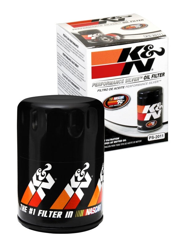 K&N Engineering K&N Oil Filter for Ford/Lincoln/Mercury/Mazda/Chrysler/Dodge/Jeep/Ram/GMC 3in OD x 4.781in H PS-2011
