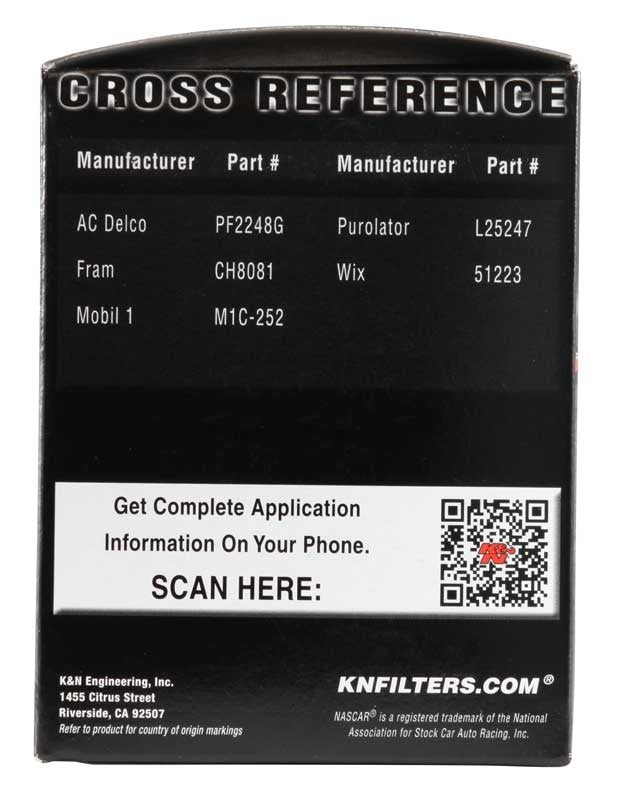 K&N Engineering Oil Filter KNEPS-7007