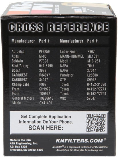 K&N Engineering Oil Filter KNEPS-7020