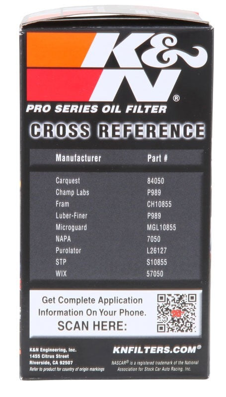 K&N Engineering K&N Oil Filter for Hyundai/Kia V6 12-15 Azera/Sedona/10-15 Santa Fe/14-15 Cadenza PS-7030