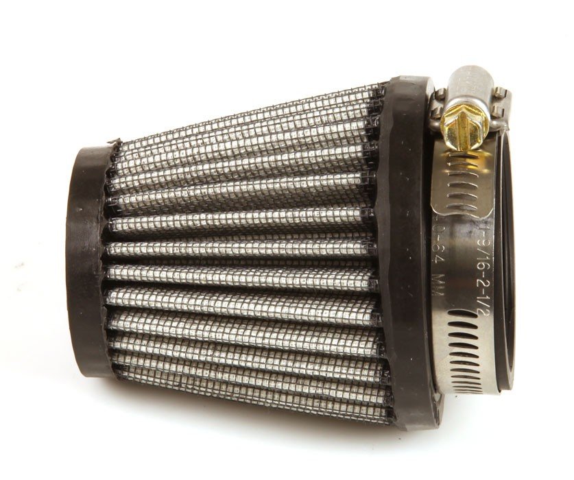 K&N Engineering K&N Universal Rubber Filter Round Tapered 3in Base OD x 2in Top OD x 3in H R-1060