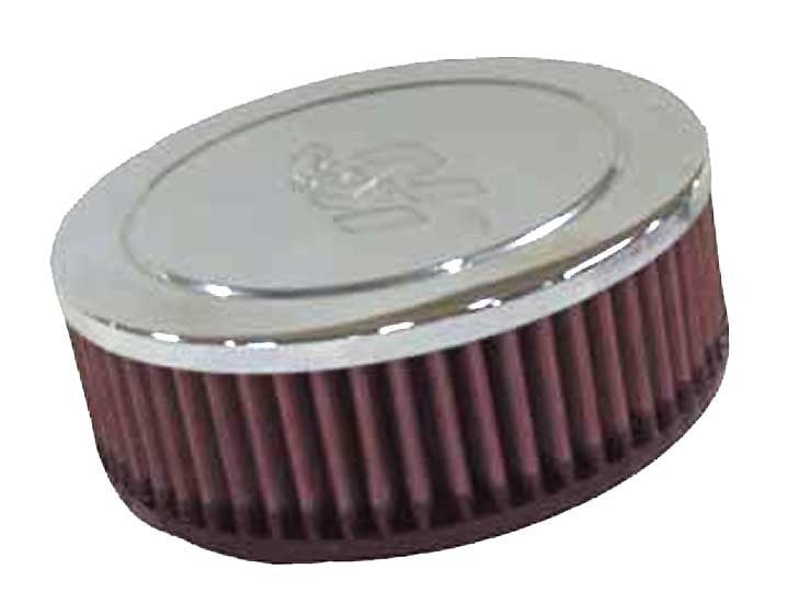 K&N Engineering K&N Universal Chrome Filter 2 1/16in Flange / 6in OD / 2in H / CR TP V RA-045V
