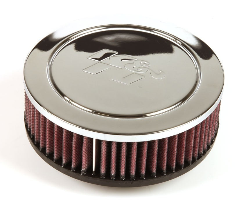 K&N Engineering K&N Universal Chrome Filter 2 1/16in Flange / 6in OD / 2in H / CR TP V RA-045V