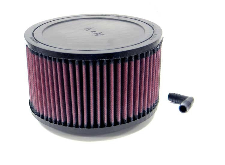 K&N Engineering K&N Universal Rubber Filter - Round Straight 3-1/16in Flange x 7in OD x 4in Height RA-0960