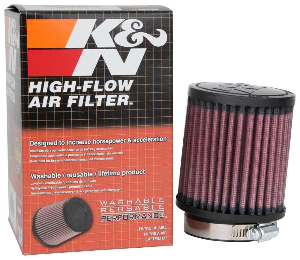 K&N Engineering K&N Universal Rubber Filter 2.5 inch 5 Degree FLG 3.5 inch OD 4 inch Height RB-0700