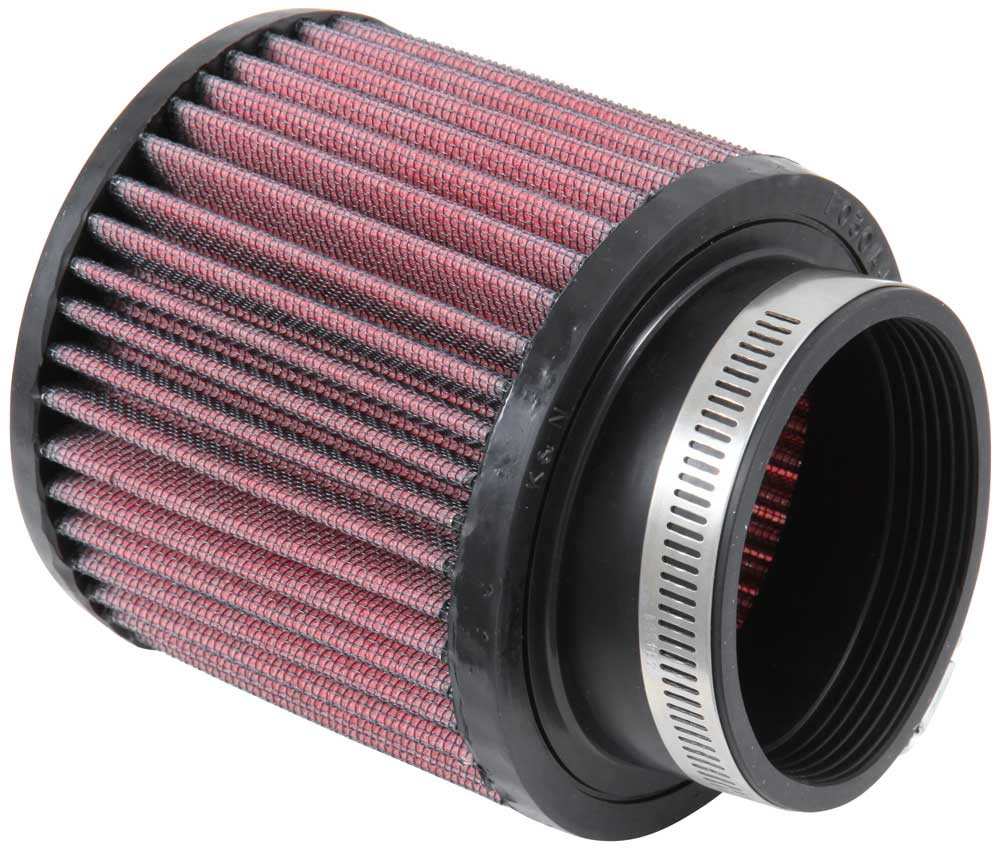 K&N Engineering K&N Universal Rubber Filter 3 inch 5 Degree FLG 4 1/2 inch OD 4 inch Height RB-0900