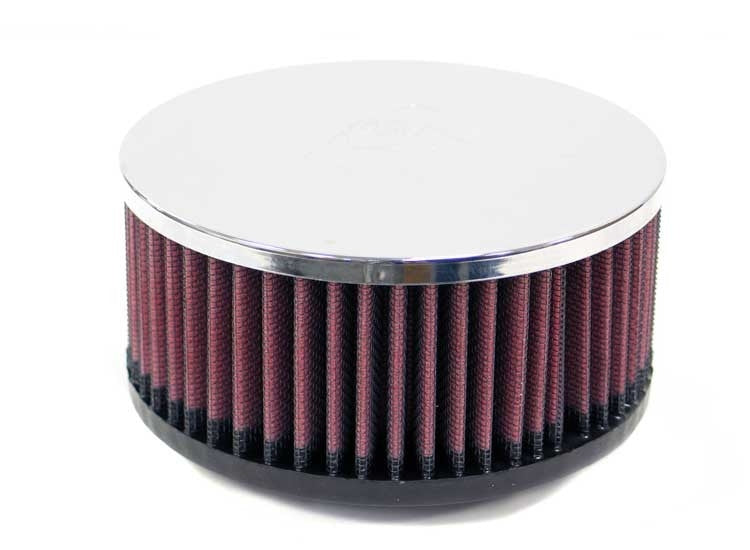 K&N Engineering K&N Filter Universal Clamp-On Air Filter 2-1/4in Flange ID 5-1/2in OD 2-1/2in H RC-0650