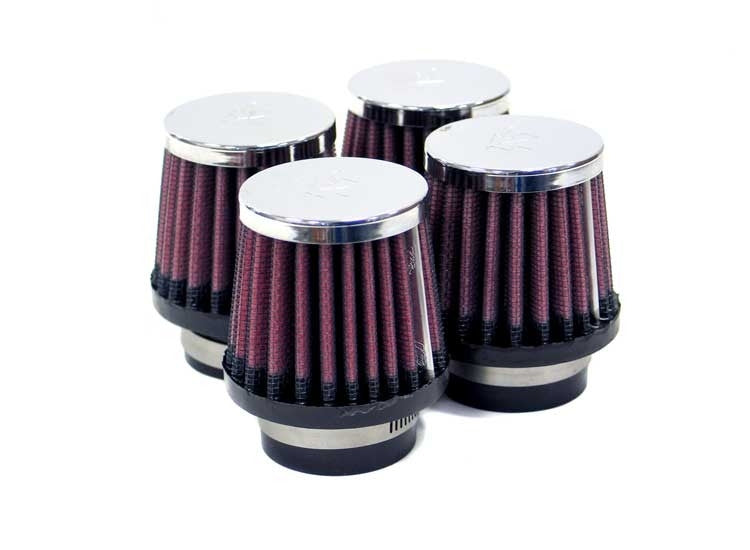 K&N Engineering K&N Universal Chrome Filter 1 3/8 inch FLG / 2 1/2 inch Base / 2 inch Top / 2 1/4 inch Height RC-0794