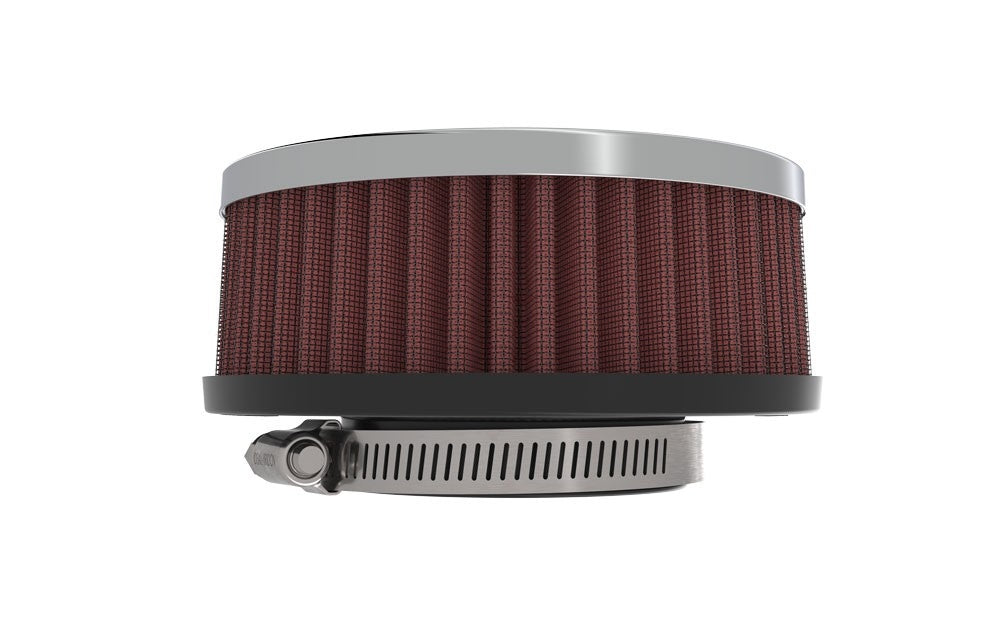 K&N Engineering K&N Universal Chrome Filter 2.438in Flange ID x 5.125in OD x 2in H RC-0850