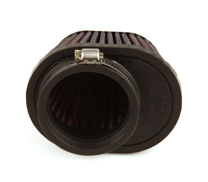 K&N Engineering K&N Uni Chrome Oval Tapered Filter 2.125in FlgID x 4inB OL x 3inB OW x 3inT OL x 2inT OW x 2.75in H RC-0981