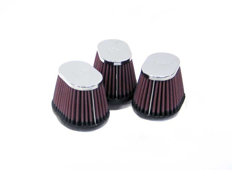 K&N Engineering K&N Universal Clamp-On Air Filter 2-1/8in Flange 3in x 4in Base 2-3/4in Height (3 Per Box) RC-0983