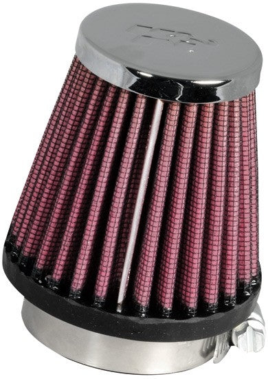 K&N Engineering K&N Universal Chrome Filter 1 15/16 inch FLG / 3 inch Base / 2 inch Top / 3 inch Height RC-1060