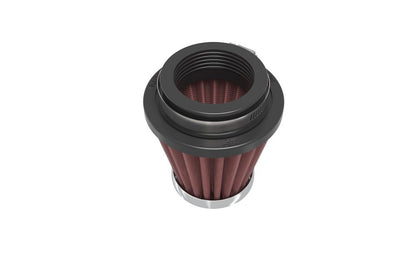 K&N Engineering K&N Universal Chrome Filter-Round Tapered-1.688in Flange ID x 2in Top OD x 3in Base OD x 2.75in H RC-1070