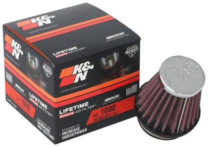 K&N Engineering K&N Universal Clamp-On Air Filter 1 7/8 in FLG / 3in B / 2in T / 3in H RC-1090