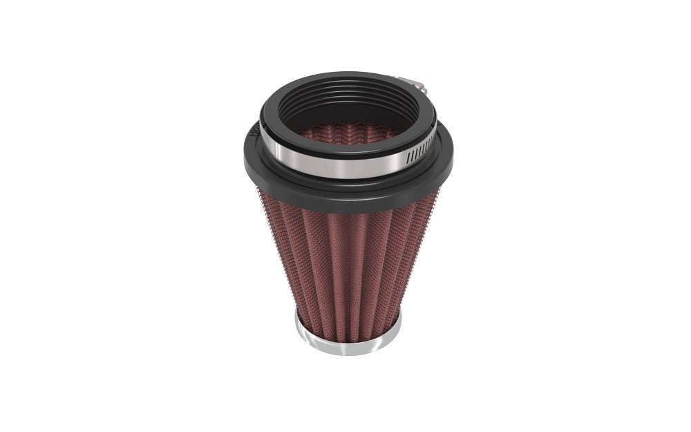 K&N Engineering K&N Universal Chrome Filter 2.25 Inch Flange / 3.5 Inch Base / 2 Inch Top / 4 Inch Height RC-1250