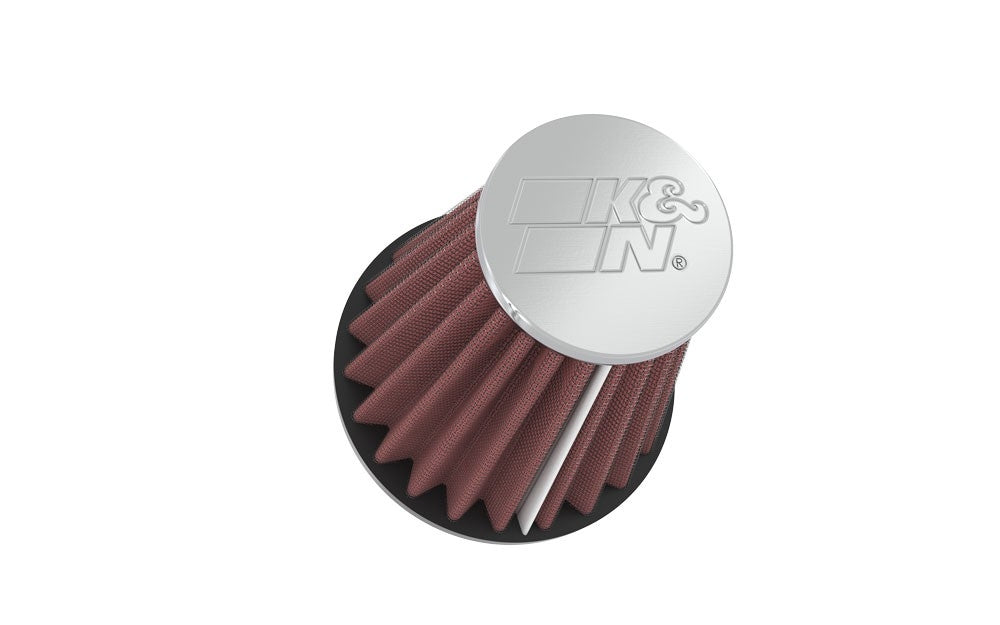 K&N Engineering K&N Universal Chrome Filter 2.25 Inch Flange / 3.5 Inch Base / 2 Inch Top / 4 Inch Height RC-1250