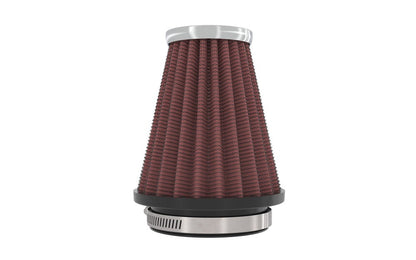 K&N Engineering K&N Universal Chrome Filter 2.25 Inch Flange / 3.5 Inch Base / 2 Inch Top / 4 Inch Height RC-1250