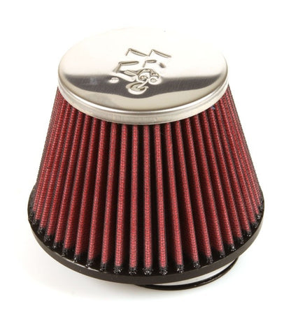 K&N Engineering K&N Universal Chrome Filter 2.375 Inch Flange / 5.188 Inch Base / 3.5 Inch Top / 3.75 Inch Height RC-1624