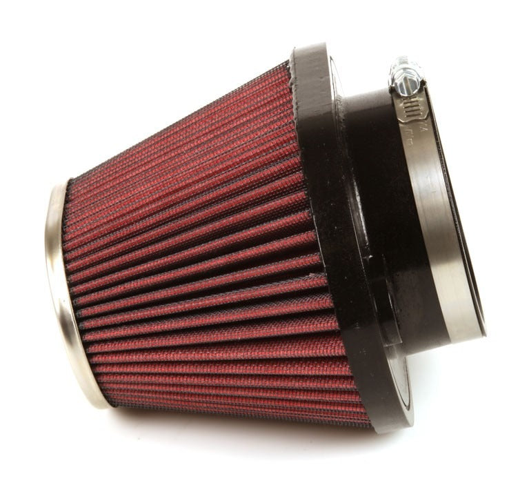 K&N Engineering K&N Universal Chrome Filter-Oval Tapered 4in Flg ID x 5.375in Base O/S W x 3.313in Top O/S W RC-1680