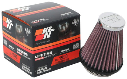 K&N Engineering K&N Universal Clamp-On Air Filter 2-1/8in Flange 3-1/2in Base 2in Top 4in Height RC-1920