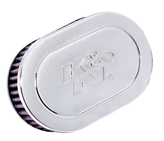 K&N Engineering K&N Universal Clamp-On Air Filter 2-7/16in Flange 7in Length 4-1/2in Width 2in Height RC-1980