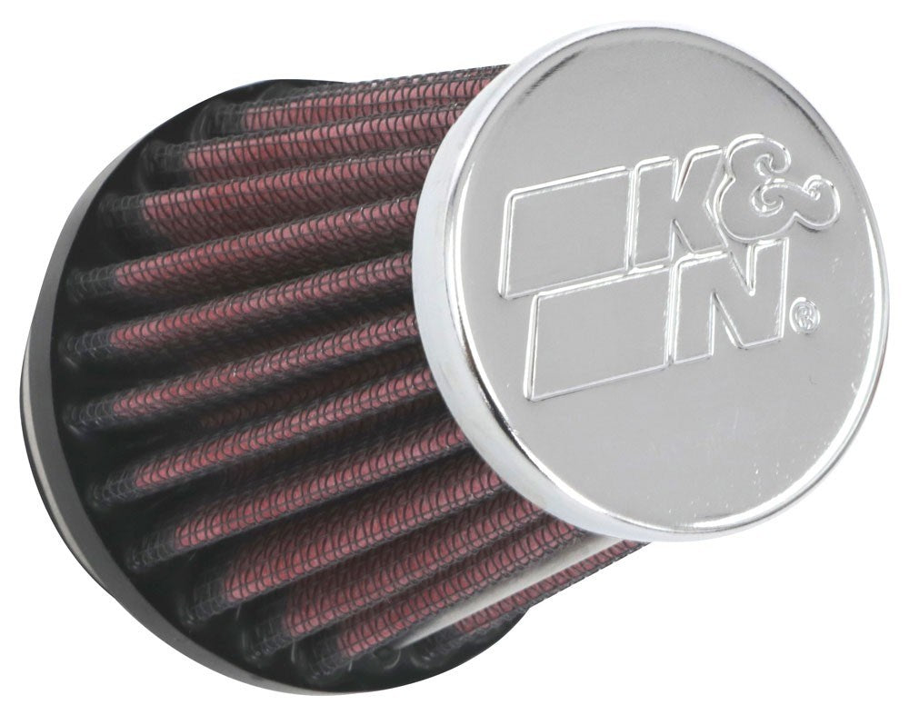 K&N Engineering K&N Universal Chrome Filter 1 9/16 inch FLG / 2 5/8 inch Bottom / 2 inch Top / 3 inch Height RC-2290