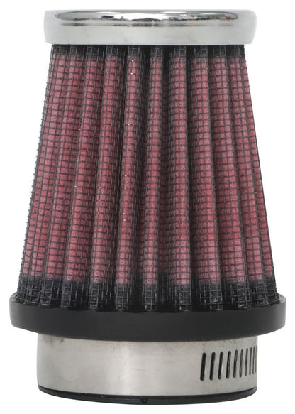 K&N Engineering K&N Universal Chrome Filter 1 9/16 inch FLG / 2 5/8 inch Bottom / 2 inch Top / 3 inch Height RC-2290