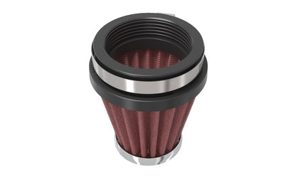 K&N Engineering K&N Universal Chrome Filter 2 1/8 inch FLG / 3 inch Bottom / 2 inch Top / 3 inch Height RC-2330