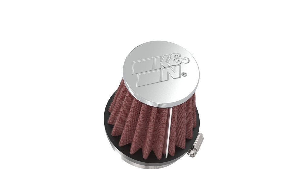 K&N Engineering K&N Universal Chrome Filter 2 1/8 inch FLG / 3 inch Bottom / 2 inch Top / 3 inch Height RC-2330
